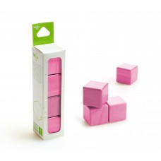 Tegu 4 Piece A La Carte - Cubes - Tegu Pink   569837763